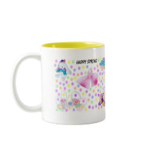 Happy Spring Mug by lapatrick1161 Happy Spring Mug