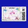 Happy Spring Postage Stamps
