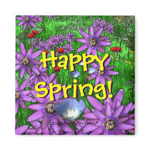 Happy Spring v2 magnet