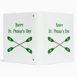 Happy St. Paddle's Kayak 3 Ring Binders