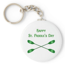 Happy St. Paddle's Kayak Key Chains