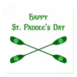Happy St. Paddle's Kayak Posters