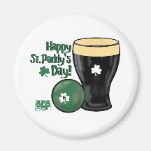 Happy St. Paddy's Day Fridge Magnet