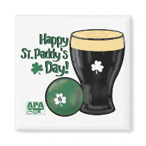 Happy St. Paddy's Day Refrigerator Magnet