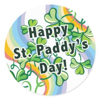 Happy St. Paddy's Day sticker