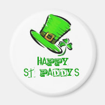 Happy St. Paddy's! Fridge Magnet
