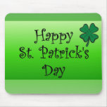 Happy St. Patrick's Day Mouse Mat