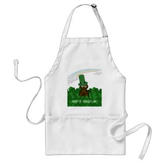 Happy St. Patricks Day Apron apron