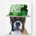 Happy St. Patrick's Day Boxer mousepad
