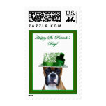Happy St. Patrick's Day Boxer Postage