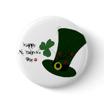 Happy St. Patrick's Day Buttons