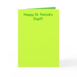 Happy St. Patrick's Day!!! Greeting Cards