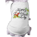 Happy St. Patrick's Day Dog t-shirt
