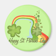 Happy St Patricks Day Fridge Magnets