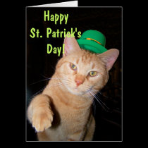 Happy St. Patrick's Day Greeting Card cards
