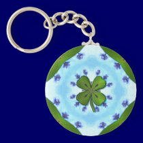 Happy St. Patrick's Day Keychain
