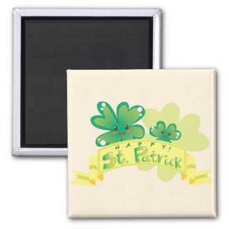 Happy St. Patrick's Day magnets