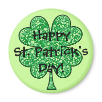 Happy St. Patrick's Day Magnet