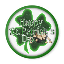 Happy St.Patrick's Day! Fridge Magnets
