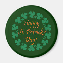 Happy St. Patrick's Day Magnet
