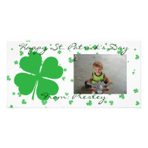 Happy St. Patrick's Day Photo Card