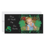 Happy St. Patrick's Day Photo Card