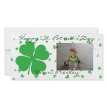 Happy St. Patrick's Day Photo Card