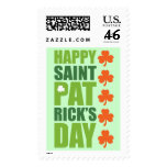 Happy St. Patrick's Day postage
