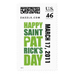 Happy St. Patrick's Day postage