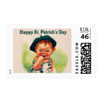 Happy St. Patrick's Day Postage Stamp