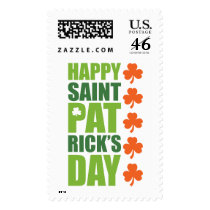 Happy St. Patrick's Day Postage