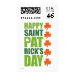 Happy St. Patrick's Day postage