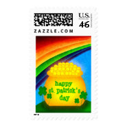 Happy St. Patrick's Day stamp
