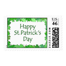 Happy St. Patrick's Day Postage
