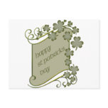 happy st patricks day postcard