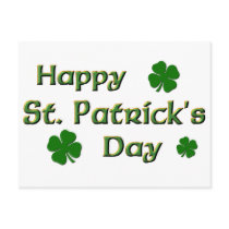 Happy St. Patrick's Day Postcard