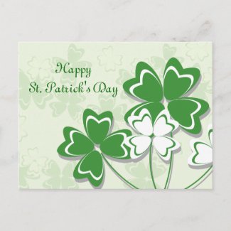Happy St. Patrick's Day Postcard postcard