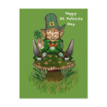 Happy St. Patrick's Day Postcard
