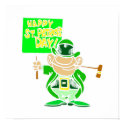 Happy St Patricks Day posters