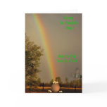 Happy St. Patrick's Day - Rainbow, Pot o Gold cards