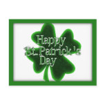 Happy St. Patricks Day Shamrock Post Cards