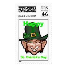 Happy, St. Patrick's Day Stamps