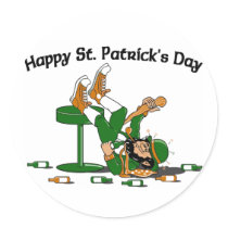 Happy St. Patrick's Day stickers