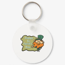 Happy St. Patrick's Leprechaun keychains by Eholidayz Happy St. Patrick's Leprechaun keychains