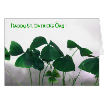 Happy St. Pat's Card cards