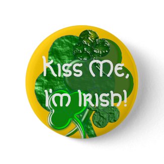 Happy St. Patty's Day - Button/Pin - Personalize button