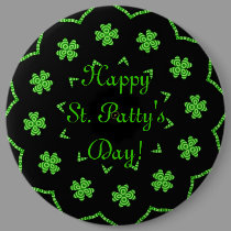 Happy St. Patty's Day Clovers buttons by sharpcreations Happy St. Patty's Day Clovers buttons