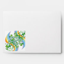 Happy St. Patty's Day Envelope
