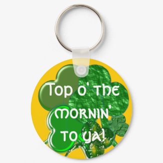 Happy St. Patty's Day - Keychain - Personalize keychain