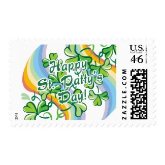 Happy St. Patty's Day stamp